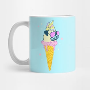 ice cream pug Mug